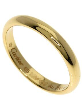 Cartier Wedding 65 Ring 18k Yellow Gold